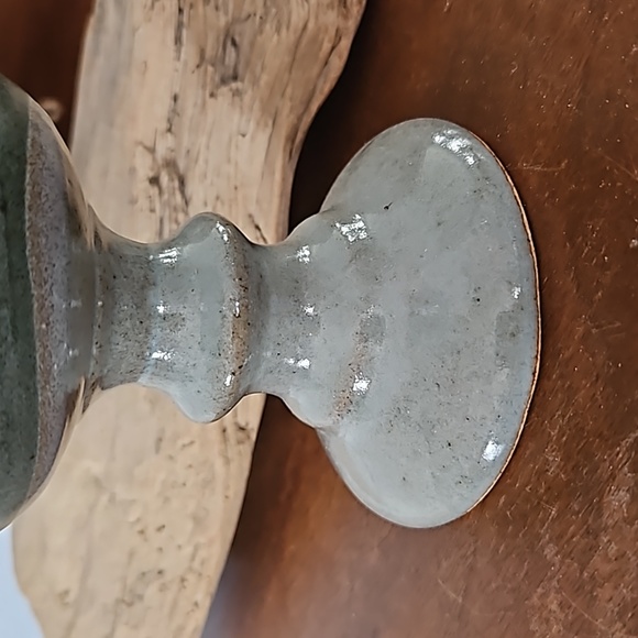 Handmade Pottery Wine Goblet - Picture 3 of 5